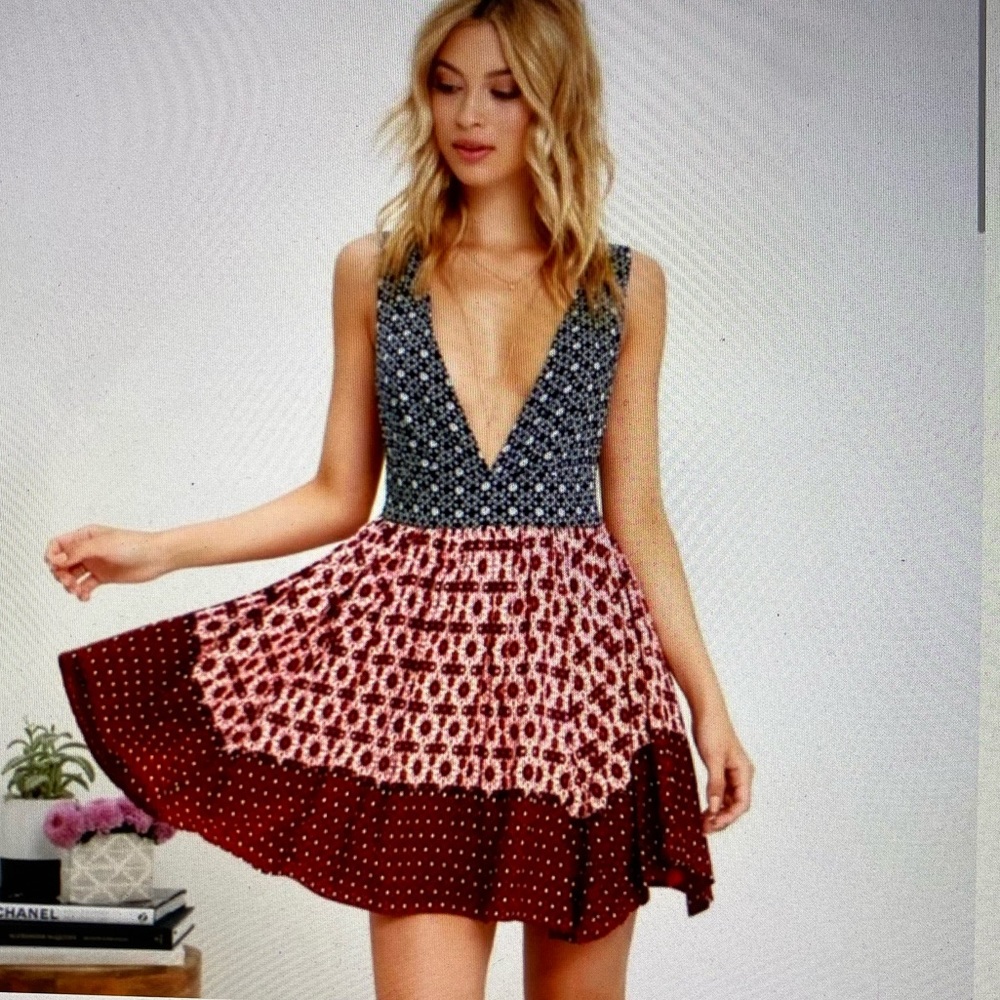 Lulus Floral Print Dress